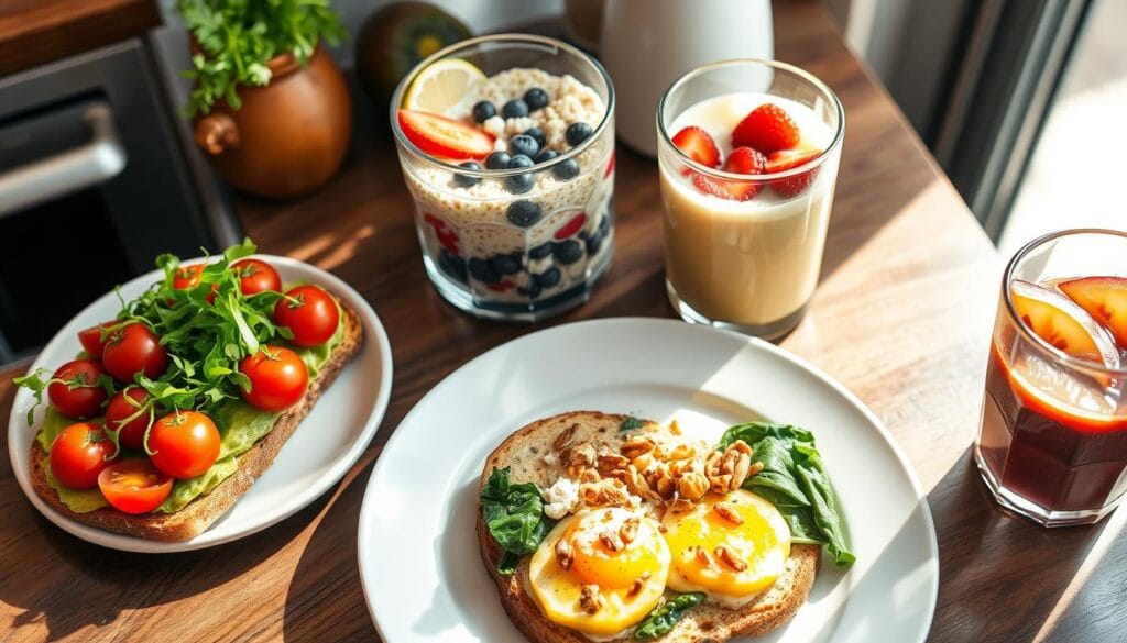 "Quick and easy breakfast recipes that can be prepared in 30 minutes, perfect for busy mornings."