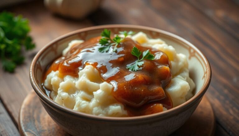 Creamy Mashed Potatoes with Gravy: Ultimate Comfort Food