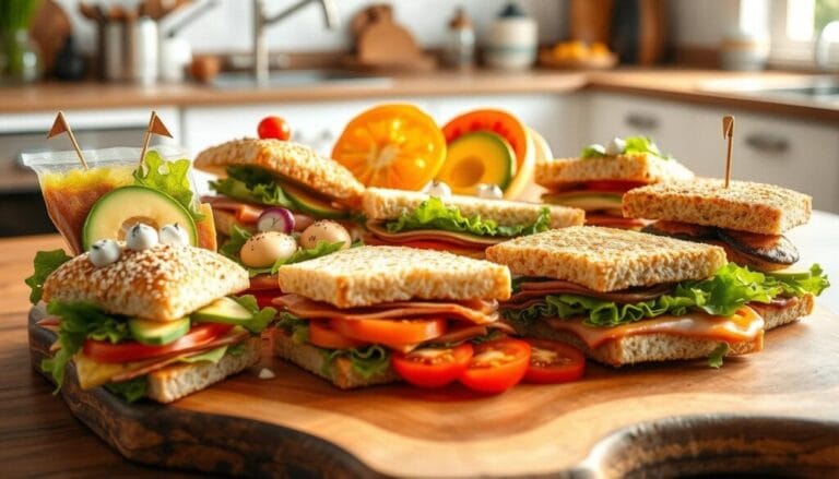 Creative Lunch Sandwiches: Easy Recipes for Work & School