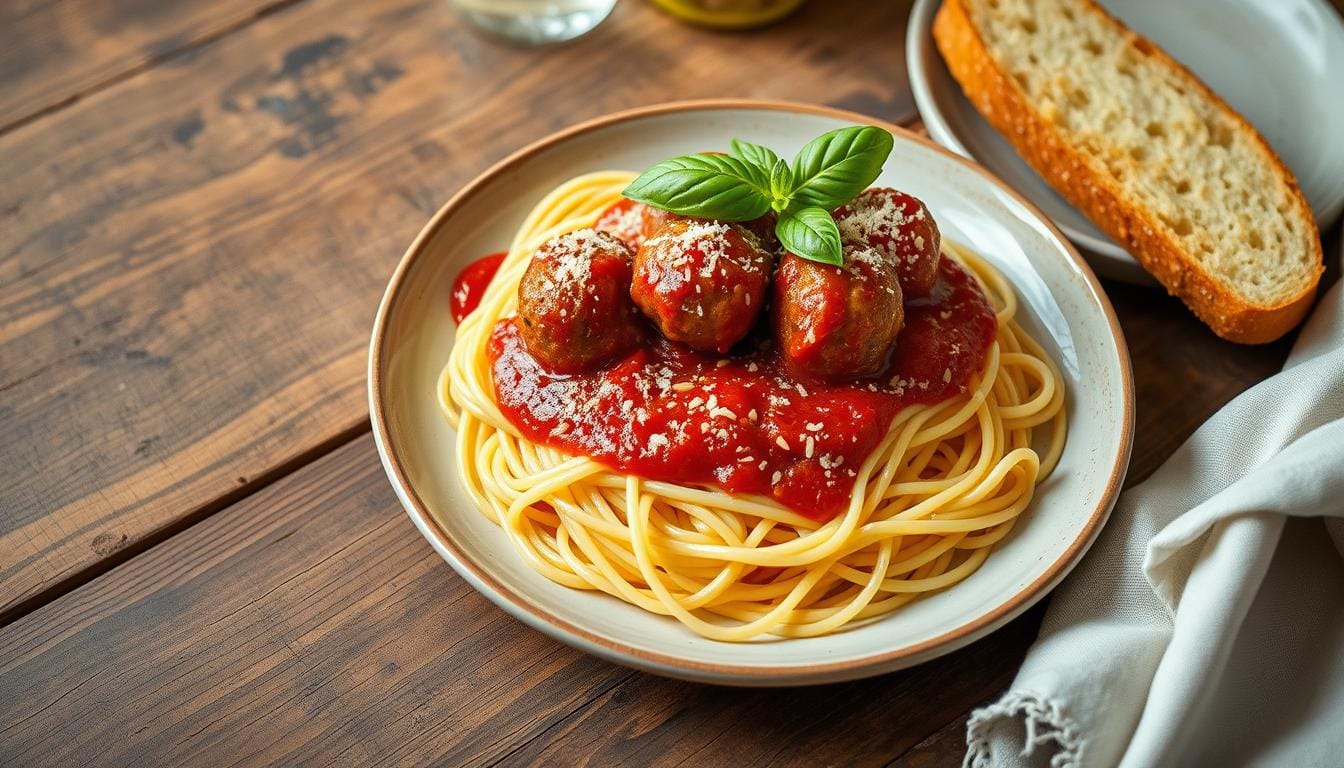 Spaghetti with Meatballs