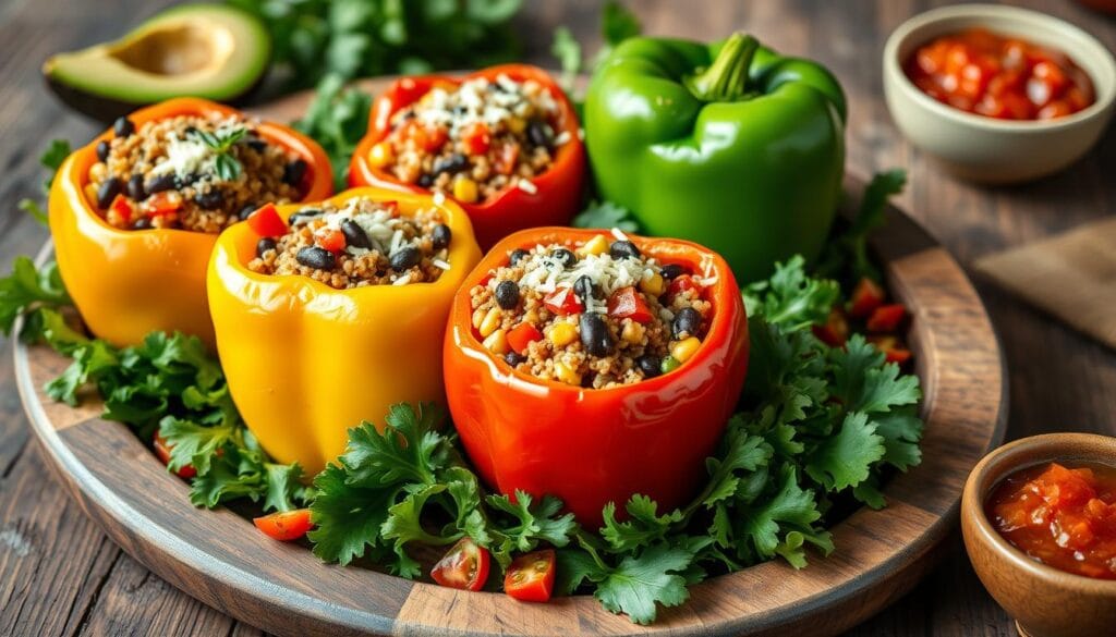 easy stuffed bell peppers