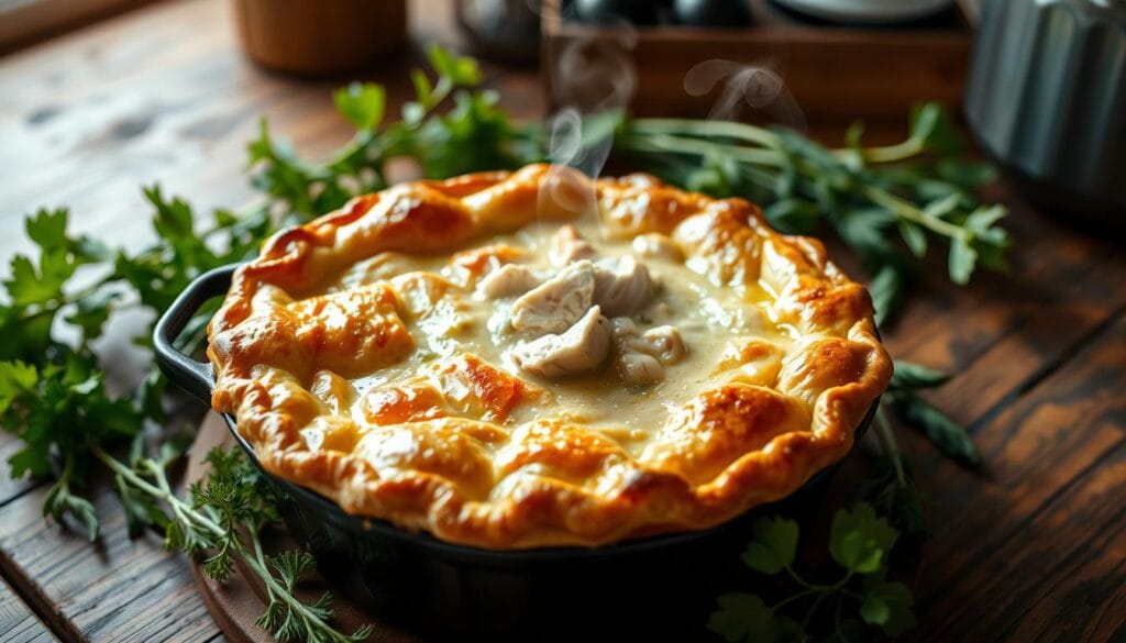 homemade chicken pot pie