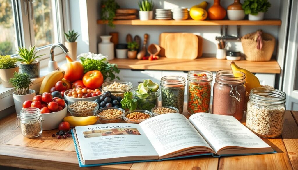 busy morning meal prep