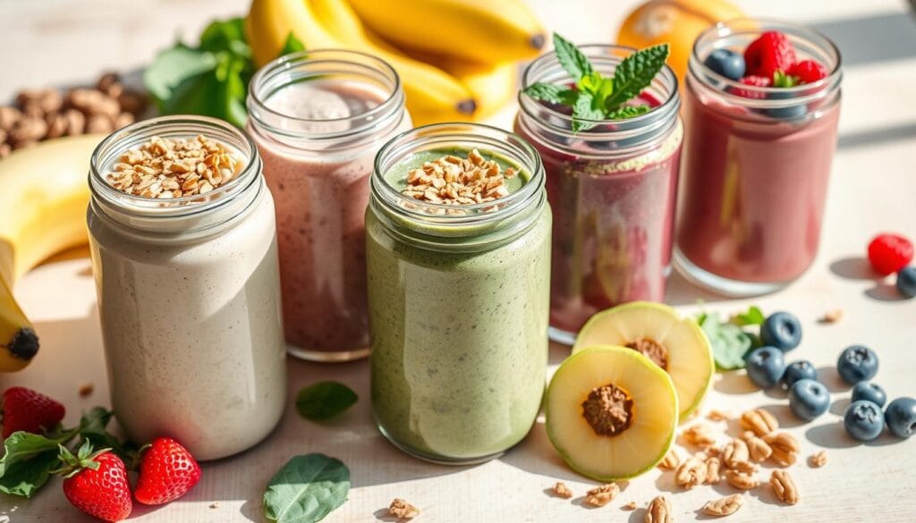 delicious breakfast smoothies