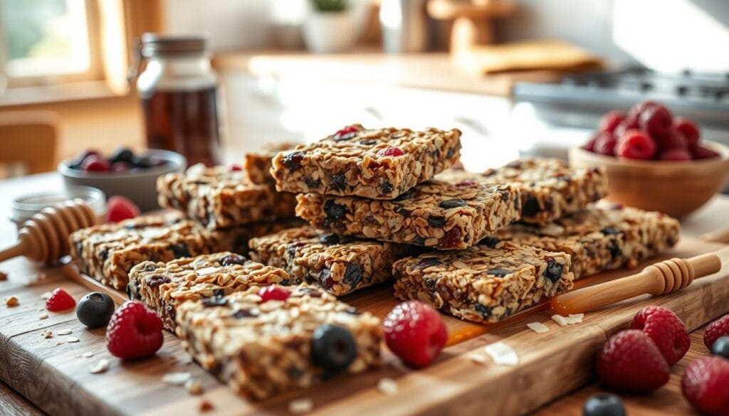 homemade granola bars