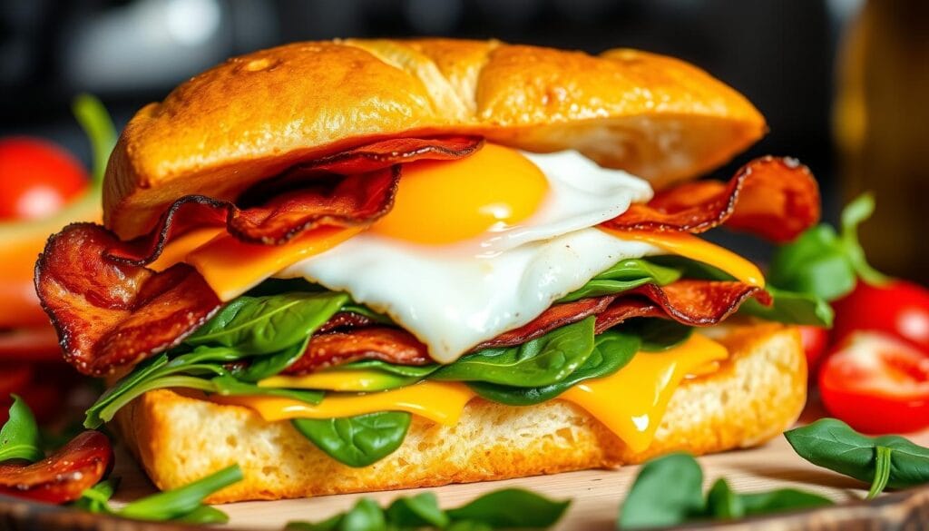 perfect breakfast sandwich